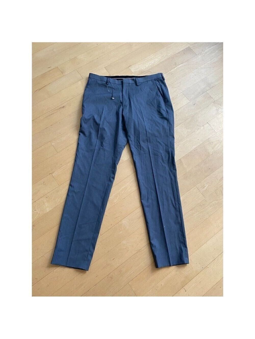 𝅺TIGER Of Sweden BNWOT "Thodd" Gray Pants 42 US New Wool Slim Leg